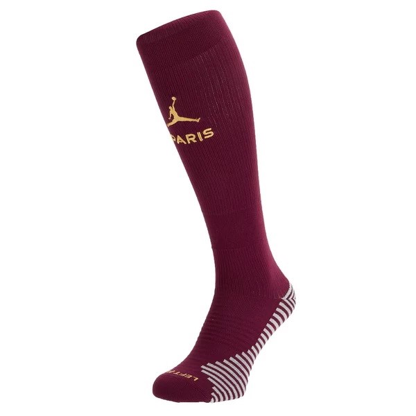 Socken Paris Saint Germain Ausweich 2020-21 Burgund